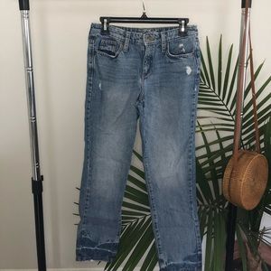 High rise mom fit jeans